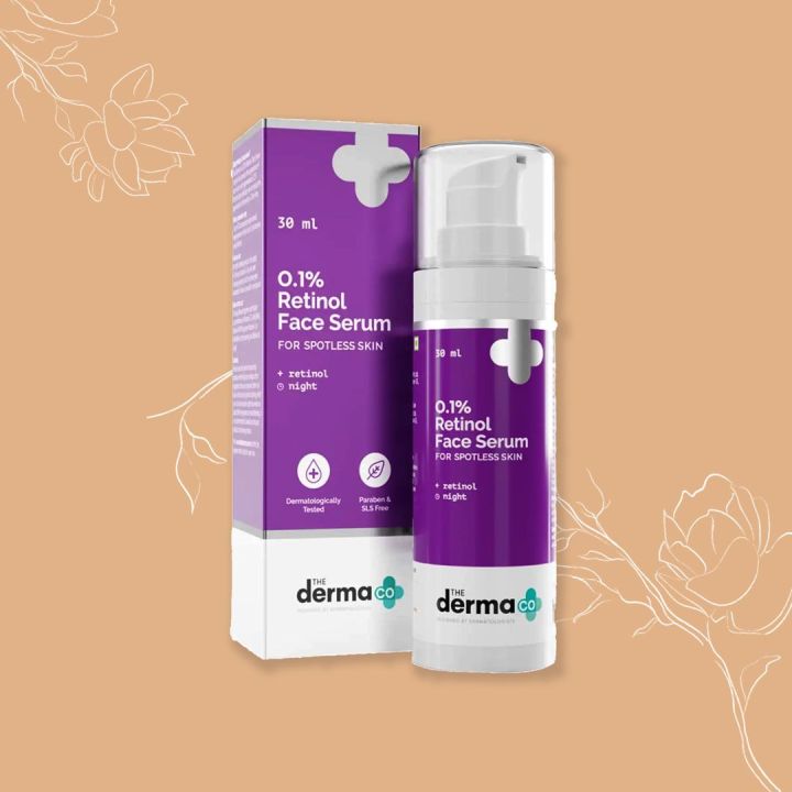 The Derma Co 0.1% Retinol Face Serum -30ml