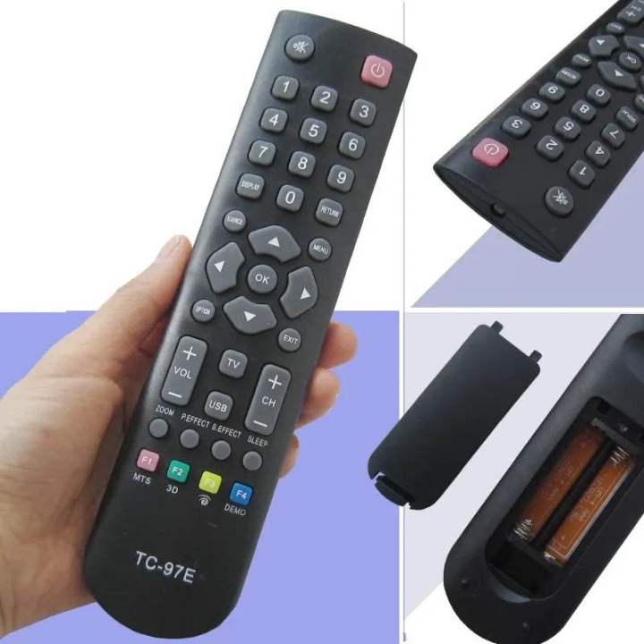 TCL SINGER SMART LCD LED TV Remote Control TC-97E PLUS HUAYU Universal