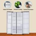 SAMSUNG RS78CC8543SL/IM 633 Litres SBS 5-1 Convertible DIT Twin Cooling Plus™ Refrigerator. 