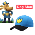 Cartoon Blue Dog Man Cap Baseball Caps Personalized Adjustable Anime Unisex Cute Embroidery Hat Snapback Hats Props.