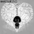 Heavy Metal Rock Music Gokuaku-P MARETU Mind Brand Keychain Acrylic Dark Gothic Keyring Key Chain Bag Accessories Ornament Prop.