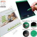LCD Writing Tablet for kids ( 8.5" ) (6.5)Drawing Pad, Erasable E-writer, Office writing board, Digital drawing board, Doodle board. 