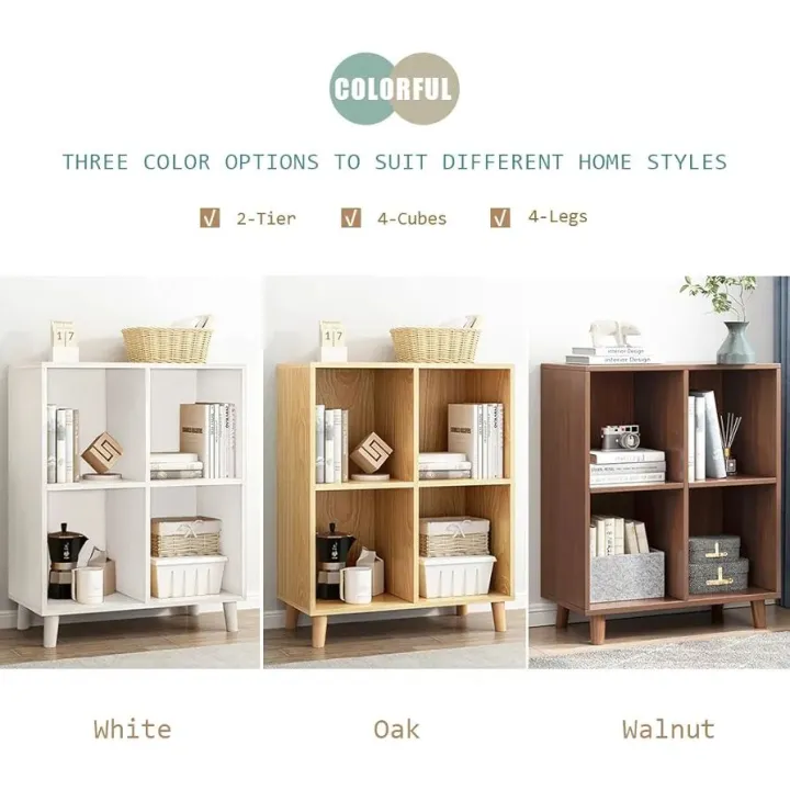 Freestanding%20Open%20Cubes%20Bookcase%20-%202-Tier%20Floor%20Standing%20Wooden%20Storage%20Display%20Cabinet%20Organizer%20with%20Legs%20for%20Home%20Office,%206-Cubes%20Open%20Shelf%20Low%20Short%20Bookshelf%20-%20Image%206