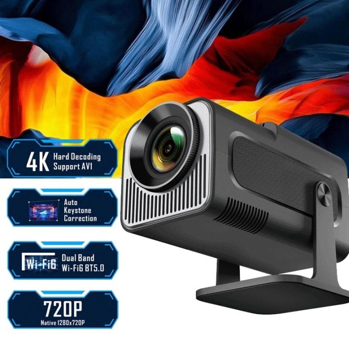 HY320%20Mini%20-A%20/Big%20Projector%20Portable%204K%20Video%20Support%20Native%20720P%20&%201080P%20Cinema%20Outdoor%20Android%2011%20Beam%20Projector%20Upgraded%20Version%20-%20Image%202