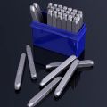 Metal Stamping kit 0-9 letter punch steel prefix 6mm series Metal Stamping kit with English letters number punch metal stamping kit. 