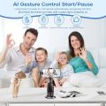 Q03 360 Degree Auto Face Tracking Gimbal Smart Selfie Stick AI With Gesture Control & Auto Tracking Photo Video Studio Shooting. 
