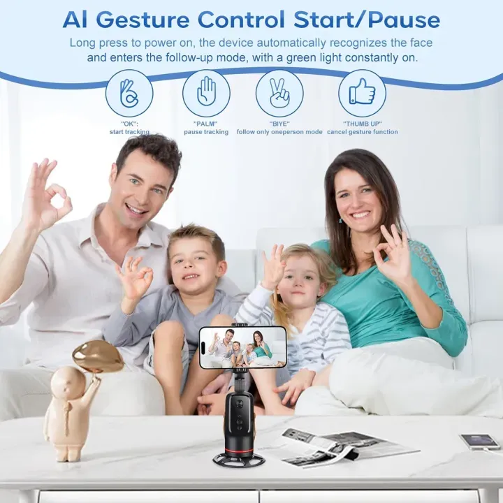 Q03%20360%20Degree%20Auto%20Face%20Tracking%20Gimbal%20Smart%20Selfie%20Stick%20AI%20With%20Gesture%20Control%20&%20Auto%20Tracking%20Photo%20Video%20Studio%20Shooting%20-%20Image%205