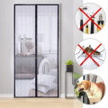 Mosquito Net Curtain Magnets Door Mesh Insect Sandfly Netting with Magnets on The Door Mesh Screen Automatic Closing Door Screen.