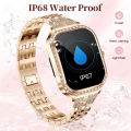 LIGE 2026 Smart Watch Women Bluetooth Call Smartwatches Ladies Heart Rate Monitoring Waterproof Smartwatch Woman for Android IOS.