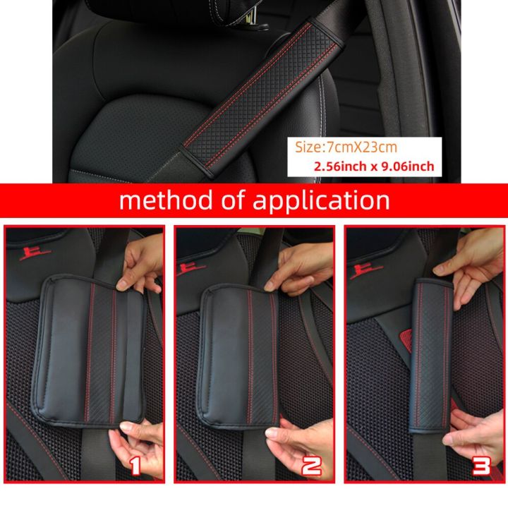 1PCS%20PU%20Leather%20Embossed%20Car%20Seat%20Belt%20Shoulder%20Cover%20Decompression%20Comfort%20Car%20Accessories%20Safety%20Belt%20Protective%20Cover%20-%20Image%205