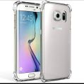 Galaxy S7 Edge Case Crystal Clear Shockproof Bumper Protective Cell Phone Case for Samsung Galaxy S7 Edge Transparent Pure TPU Back Covers for Men Women Boys Girls Flexible Slime Fit Rubber Silicone. 