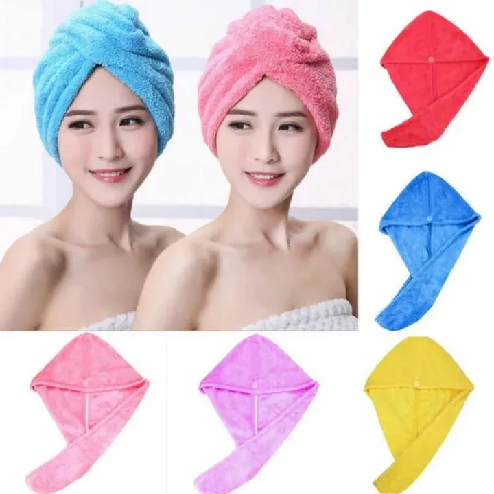 Best%20Quality%20Twist%20Dry%20Shower%20Microfiber%20Hair%20Wrap%20Towel%20Drying%20Spa%20Bath%20Head%20Hat%20Cap%20Women%20-%20Image%204