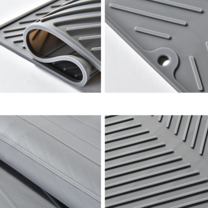 1pc%20Kitchen%20Draining%20Mat%20Household%20Dining%20Table%20Heat%20Insulation%20Mat%20Silicone%20Slope%20Tableware%20Plate%20Cup%20Bathroom%20Storage%20Mat%20-%20Image%205