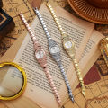 Elegant Women Watches Fashion Rhinestone Ladies Quartz Watch Bracelet Wristwatches Reloj Mujer（Without Box）. 