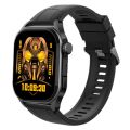 Fire-Boltt Emperor AMOLED 1.96" Display, Bluetooth Calling Smartwatch, AI Voice Assistant, 100+ App Based Sports Modes, Rotating Crown with Always On Display (Black). 