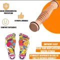 Foot Roller Massager Wooden Therapy Reflexology Exercise Tool Foot Roller for Pain Relief Muscle Release Roller Stick Massager. 