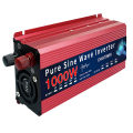 Inverter 12v/24v To 110v/220v Pure Sine Wave Inverter 12v 220v 1000W 1600W DC To AC Portable Auto Converter Car Solor Inverter. 