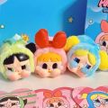 Keepin Crybaby Doll Pendant Powerpuff Girls Pop Mart Super Cute Keychain Soft Fur Crybaby School Bag Keychain Cute Gift Pendant. 