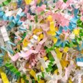 Paper shread paper fillers shreddedpaper filler cutted filler paper items (gift packing) 100grams. 