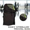 Large Foldable Stroller Storage Bag with Sturdy and Strong Oxford Material Suitable for Airport Train Station. 