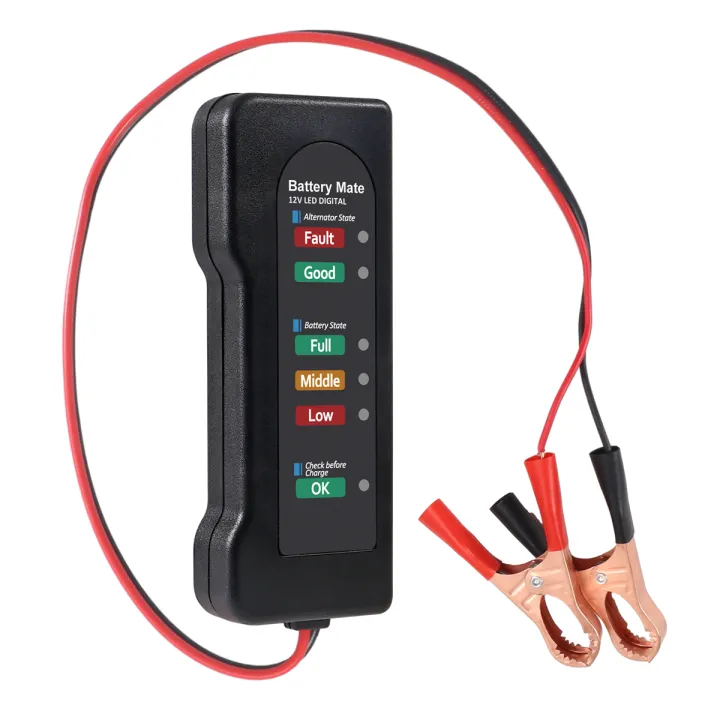 12V Car Battery Load Tester Charging System Analyzer Alternator Diagnostic Tool