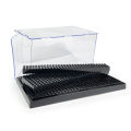 Display Box Container Dustproof Transparent Cover Accessory Base Set City DIY Model Building Blocks Bricks Toy For Children .