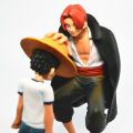 18cm One Piece Anime Figure Four Emperors Shanks Straw Hat Luffy Action Figure One Piece Sabo Ace Sanji Roronoa Zoro Figurine. 