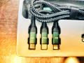 Pugan 100W car charger,super fast charger for car,Quick charger.100W USB pugan car first charger with 3in1 cable type C lighting cable and micro USB. 
