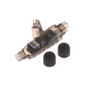Tool-less Network Extension Cable Terminal Extender Junction Adapter - Easy Connect Network Interface Box for Smooth Data Flow.