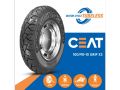 CEAT 90/100-10 Gripp×5 Tubeless Tyre For Scoteer. 