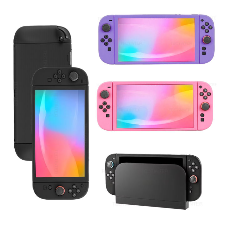 Cover Skin Shell For Switch 2 Console Full Silicone Split Protective Case Sleeve For Switch 2 Accessories Anti-Slip