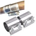 [CA2] 1 Piece Stainless Steel Pipe Clamp 40mm To 63mm Universal Exhaust Pipe Connection Hoop. 