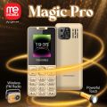 Memobile Magic Pro - 1.8 Inch Display - 1200mAH Battery - Dual sim - PTA Approved - Auto call recording - Wireless FM Radio - Torch Light - Audio & Video player - 15 Months Brand Warranty. 