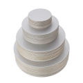 Cake Cardboard Diameter 10-30CM Available Circle Cardboard Base Golden or Silvery Coated Round Cake Board Cake Dessert Tray. 