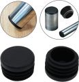 8 PCS Black Round Plastic Blanking End Cap Tube Pipe Inserts Plug Bung Insert Stopper For Chair Leg Pipe tapon tubo. 