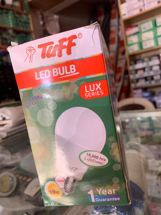 Tuff LED Bulb 18watt Lux Series