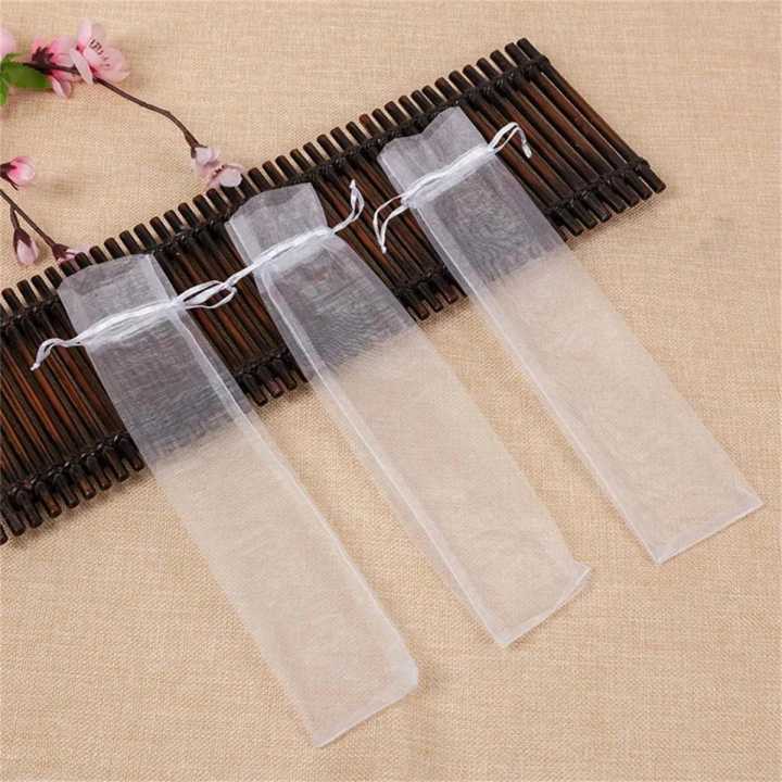 10/20pcs%20Drawstring%20Organza%20%20Bag%20Folding%20Hand%20Fan%20Storage%20Pouches%20Tulle%20Bags%20Craft%20Wrapping%20Bags%20Party%20Wedding%20Favor%20-%20Image%203