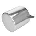 1.3L Double Walled Stainless Steel Ice Cube Container Ice Bucket Container with Tongs Lid For Storage Bar Cooler. 