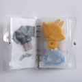 Doll Storage Bag Storage Book Dust Bag Transparent OB11 Doll Clothing Storage Book Doll Clothes Organizer Box. 