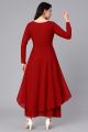 New Georgette Plain Kurti, Palazzo and Dupatta Set – Elegant and Comfortable. 
