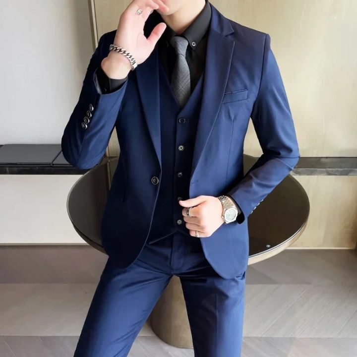 S-9XL%20New%20(Blazer+Vest+Pants)%20Men's%20Fashion%20Business%20Gentleman%20Professional%20Formal%20Dress%20Korean%20Version%20Banquet%20Dress%20Suit%206XL%20-%20Image%205