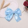 Handmade Big Bou Hair Clip, Silk Material, Large Size for Elegant Updos and Special Occasions.