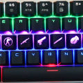 CS GO Gaming Keycaps Custom ABS Backlit Keycap For World Of Warcraft DOTA Gaming Key Caps For Mechanical Keyboard Key Cap. 