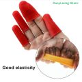 3Pcs Silicone Fingers Cap Anti-cut Heat Resistant Finger Protector Cooking Tool. 