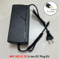 36V 48V 60V 72V Charger 2A 3A 5A Lithium Battery Pack 42 54.6 67.2 84V 10 13 16 20S DC EU Smart Intelligent Fast Charging Charge. 