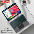 Deutsch Wireless Bluetooth Backlight Touchpad Keyboard for Phone iPad Tablet Laptop German Keyboard for Android iOS Windows. 