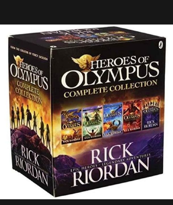 Heroes of Olympus Complete Collection (5 Books Set) by Rick Riordan