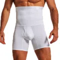 Men Slimming Body Shaper Waist Trainer High Waist Shaper Control Panties Compression Underwear Abdomen Belly Shaper Shorts. 