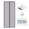 Mosquito Net Curtain Magnets Door Mesh Insect Sandfly Netting with Magnets on The Door Mesh Screen Automatic Closing Door Screen.