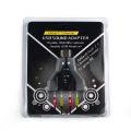 USB Virtual 7.1 Independent Sound Card Airplane Shaped Sound Card Computer Driver Free External Desktop Laptop. 